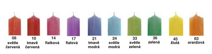 Lazura na vosk 20ml -sv.červená