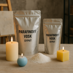 Svíčkový parafín 1kg - sypký