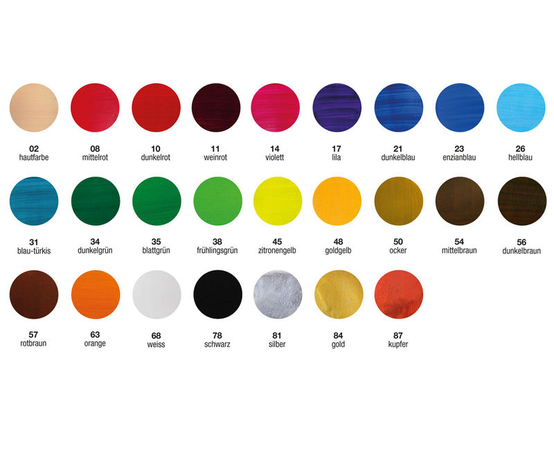 Multicolor 50ml-červeně hnědá