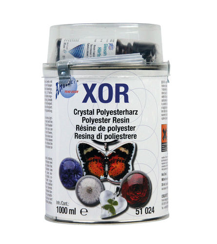 EfkoXOR-křišťálová pryskyřice 1 litr a tvrdidlo