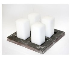 Forma čtvercový svícen-215x215mm