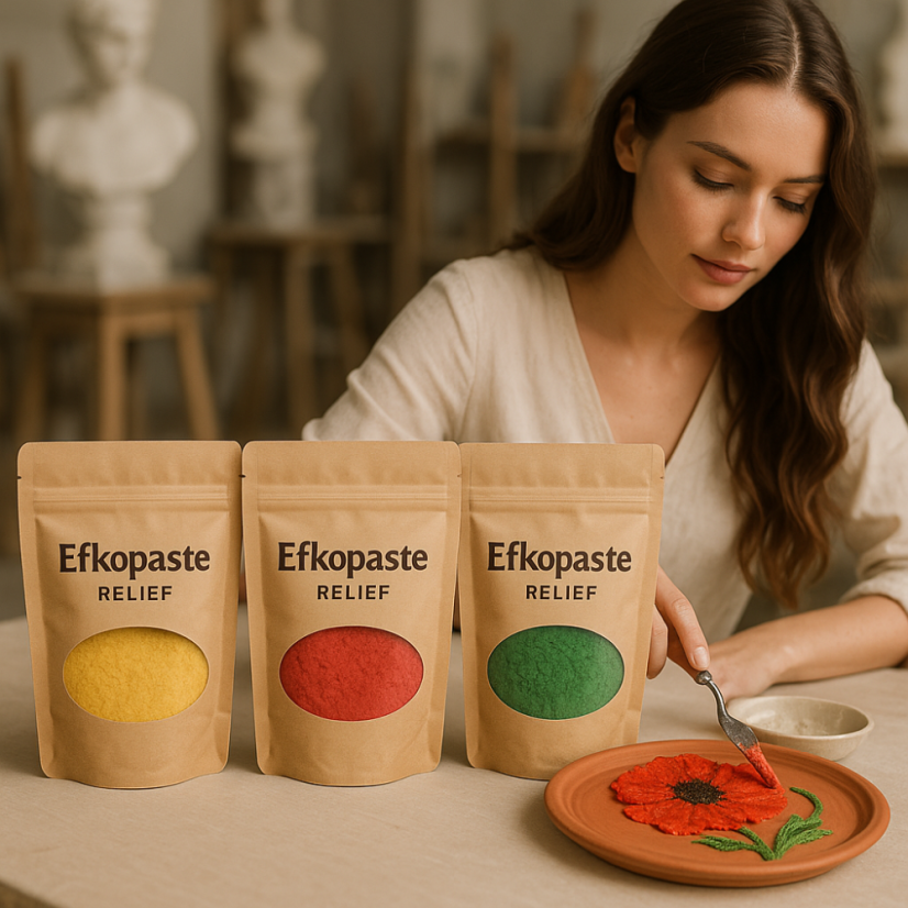 Efkopaste Relief - tmavě modrá 250g