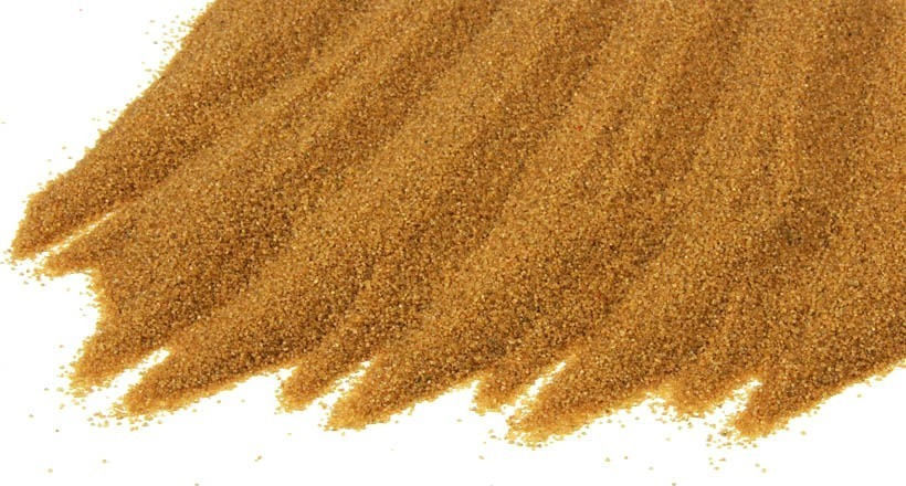 Křemičitý písek sv.hnědý 500g