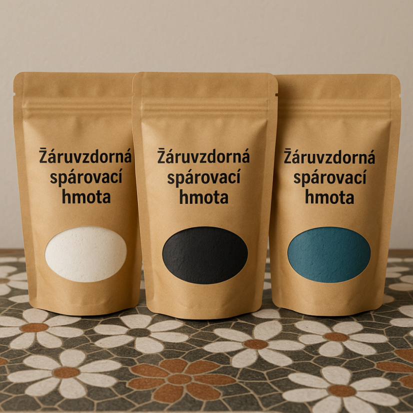 Žáruvzdorná spárovací hmota -béžová 250g