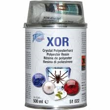EfkoXOR-křišťálová pryskyřice 500ml a tvrdidlo 10ml