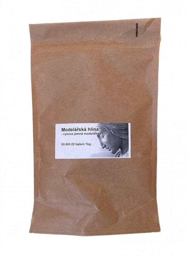 Modelovací sochařská hlína 1kg