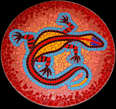 Mozaiková odlévací forma dekorační II
