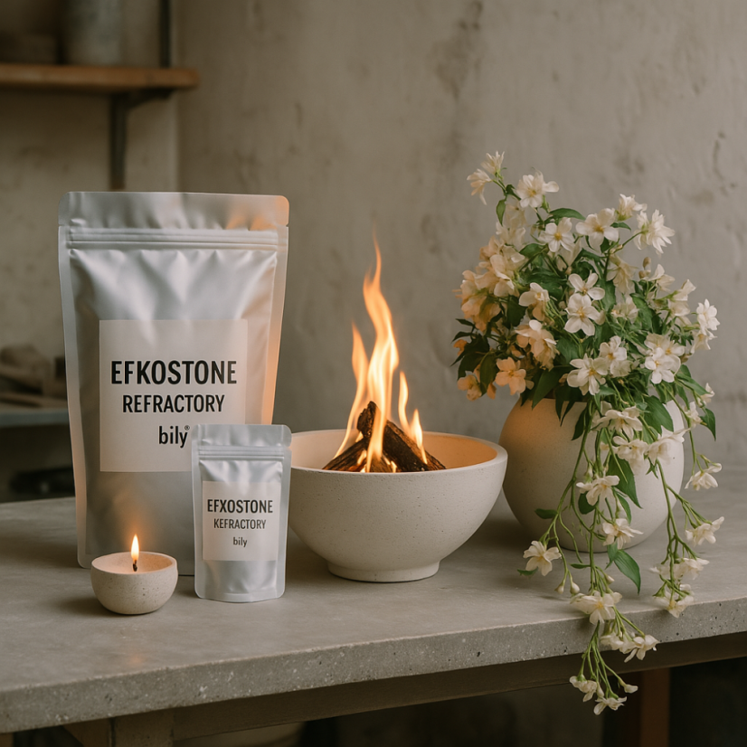 Efkostone Refractory bílý-25kg