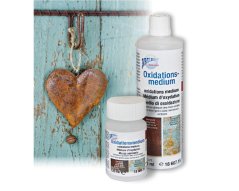 Oxidační médium - zelená patina / rustikální rez 250ml