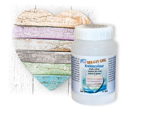 Křídová barva Shabby-chic pastelově nachová