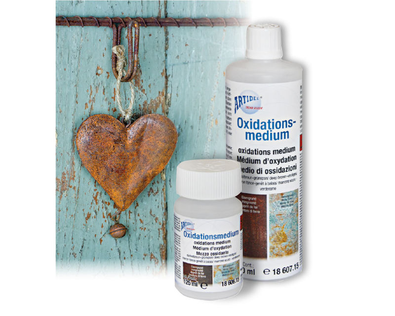 Oxidační médium - zelená patina / rustikální rez 250ml
