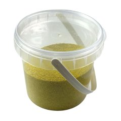 Křemičitý písek sytě žlutý 1kg