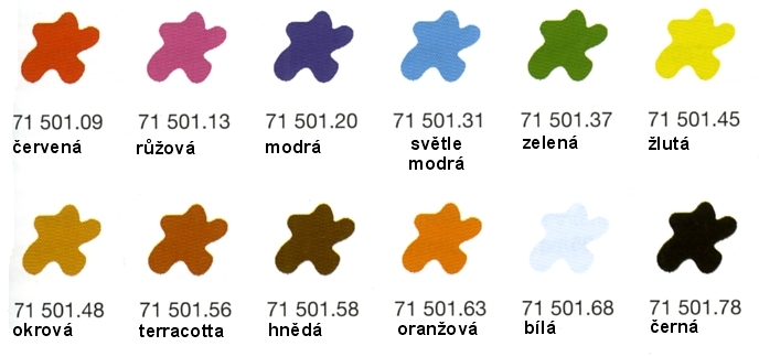 Univerzální barva 25ml/světle modrá