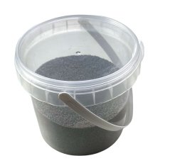 Křemičitý písek tmavě šedý 1kg