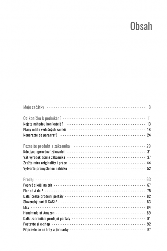 Handmade byznys - Hana Konečná