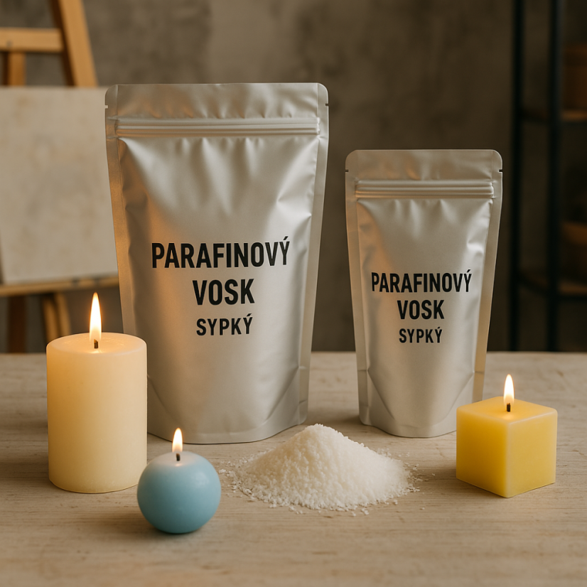 Svíčkový parafín 500g - sypký