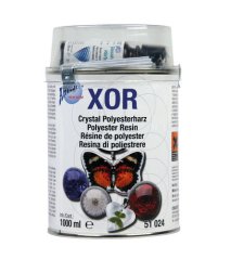 EfkoXOR-křišťálová pryskyřice 1 litr a tvrdidlo