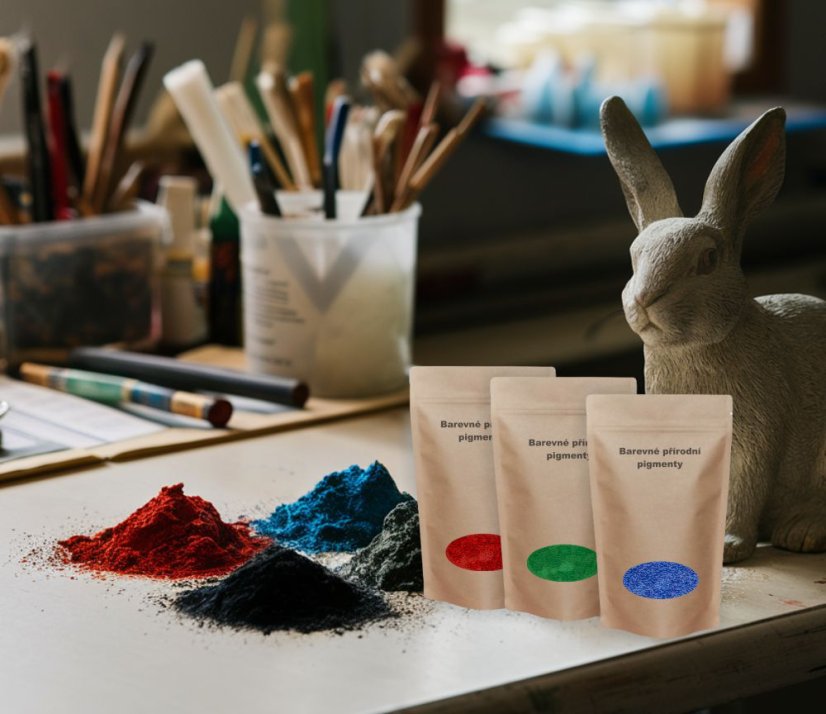 Přírodní pigment zelený 250g