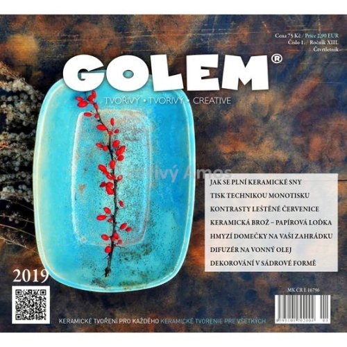 GOLEM - roční předplatné - Barva: od čísla 02/2018